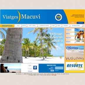 Web de Viatges Macuvi